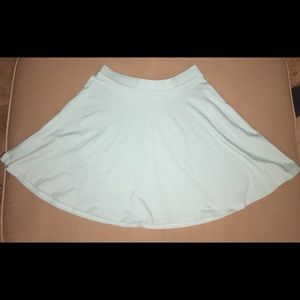 Blue skater skirt